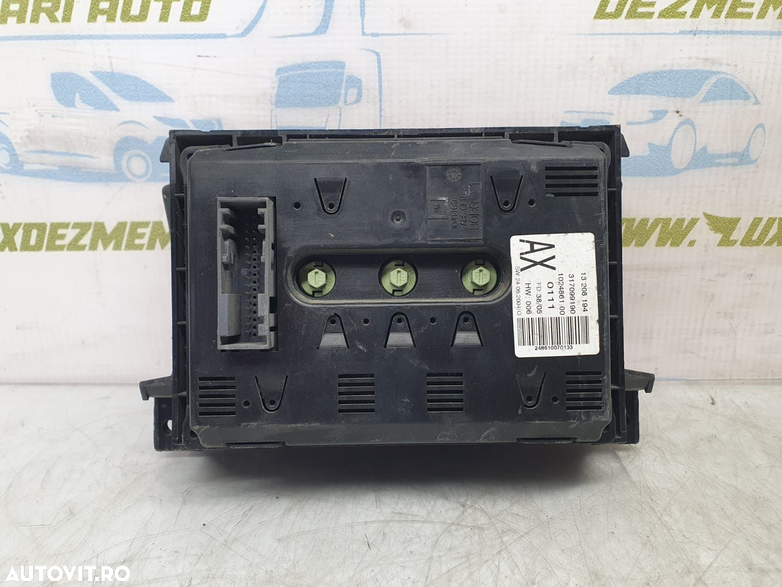 Display afis bord 13208194 Opel Astra H [2004 - 2007] - 3