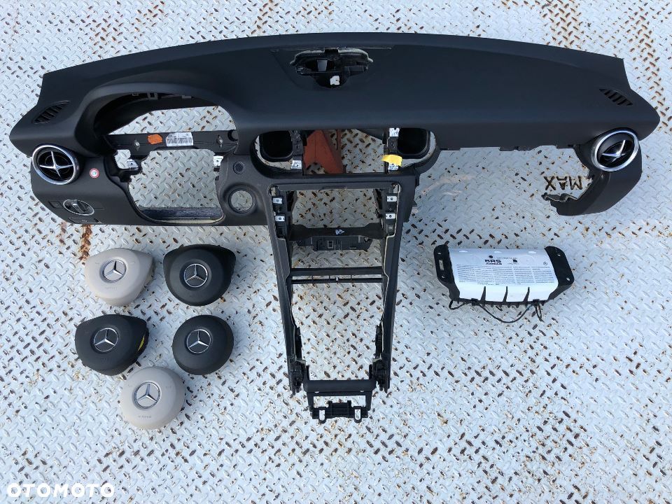 MERCEDES SLK W172 DESKA KONSOLA KOKPIT PULPIT PÓŁKA PARAPET AIRBAG - 2