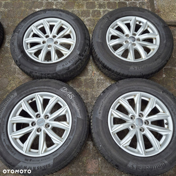 ZIMA FELGI KOŁA ORYGINAŁ 17 AUDI Q5 235/65 R17