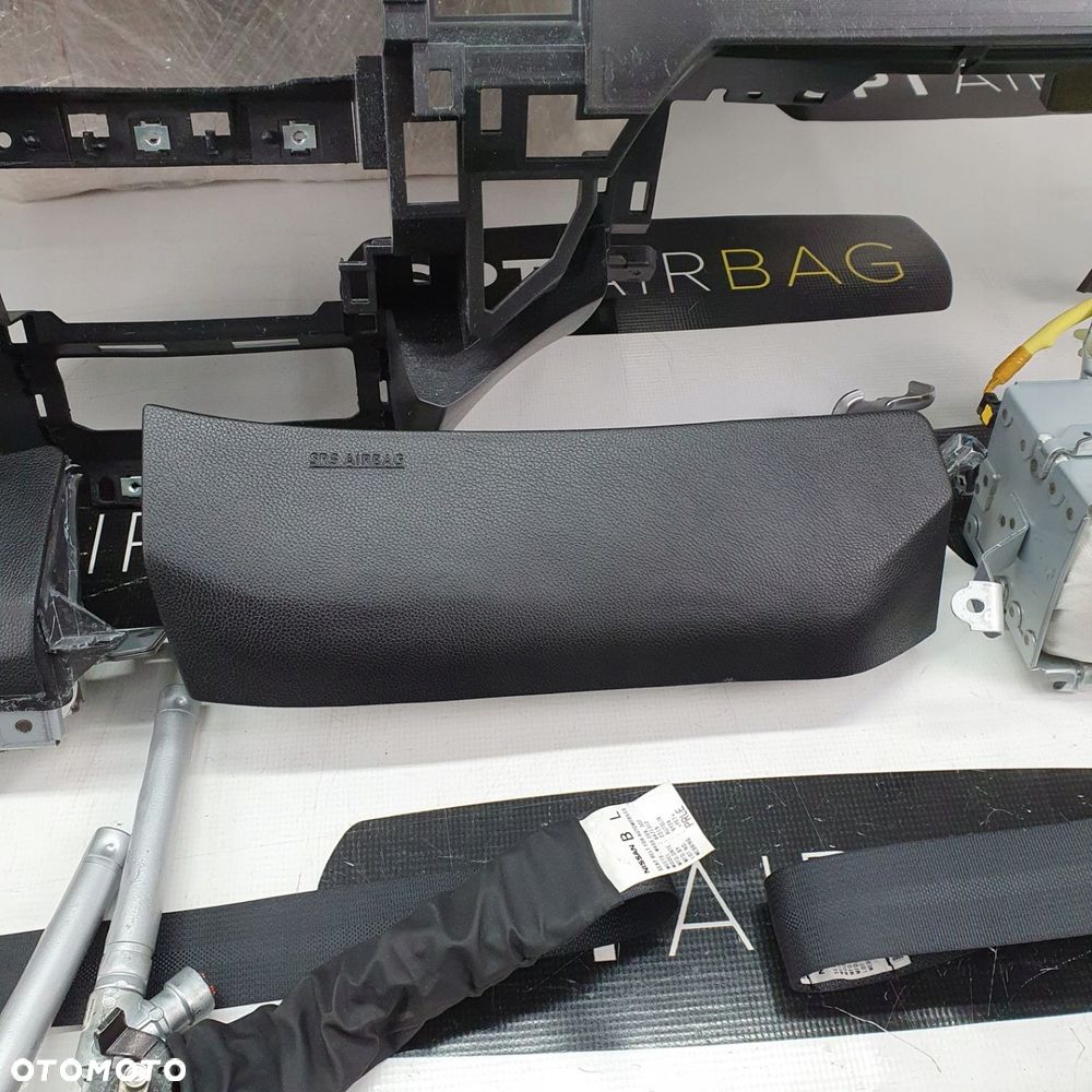 NISSAN ROGUE DESKA ROZDZIELCZA KONSOLA KOKPIT PULPIT PODUSZKI AIRBAG AIR BAG PASY NAPINACZE KIT SET - 8