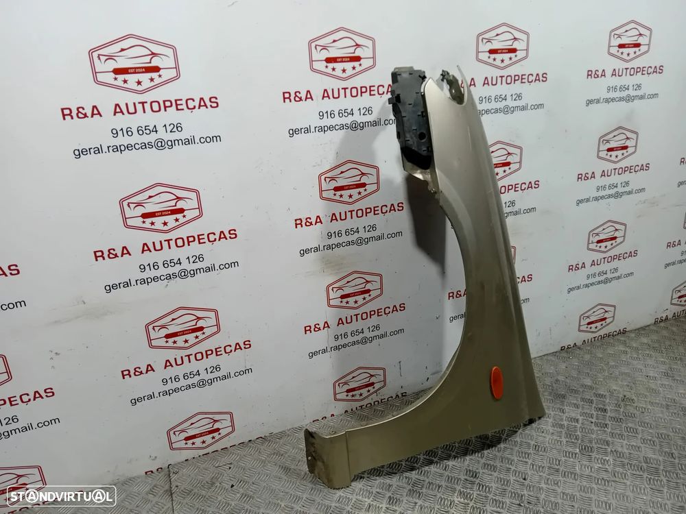 Guarda Lamas Frente Frontal Esquerdo Nissan Almera 2 II Fase 2 Original - 4