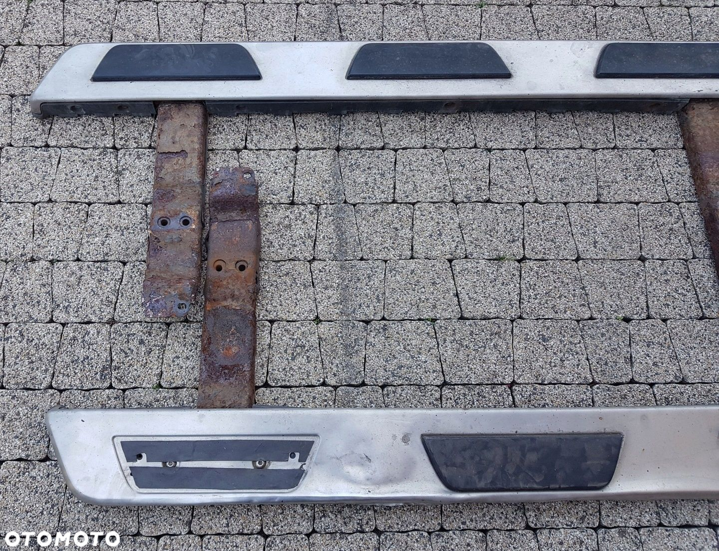 AUDI Q7 4L PODEST STOPIEŃ PRÓG PRAWY LEWY KPL - 2
