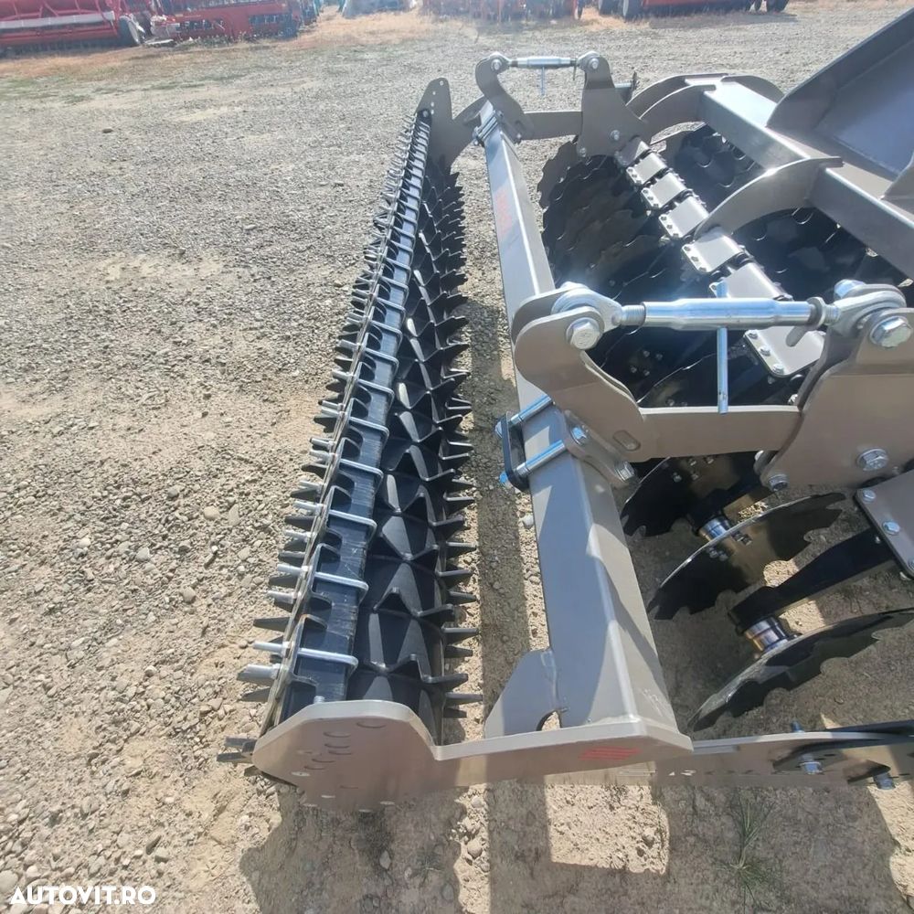 Rol-Ex Grapa grea Rolex, model Taurus, 3.5 m, discuri independete, 560x5 mm, tavalug paker, 120-140 CP, produs nou, stoc Ploiesti, matricola 2022 - 3