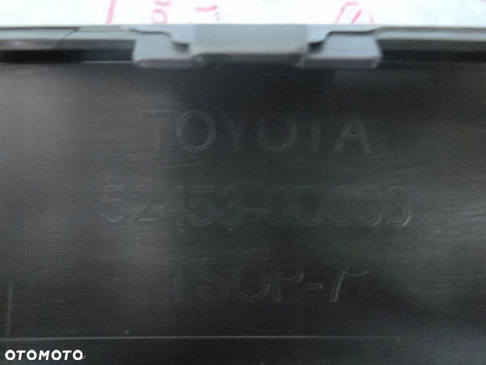 TOYOTA YARIS III 17R- SPOLIER ZDERZAKA TYŁ ORYGINA - 2