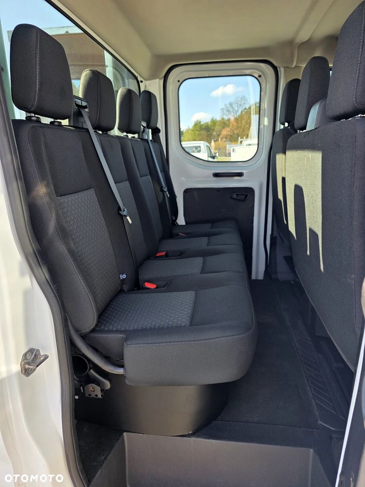 Ford TRANSIT 2,2 TDCI 155 KONNA DOKA BRYGADÓWKA 7 OSOBOWA 3,5M SKRZYNIA KLIMA 113T/KM PRZEBIEGU GWARANCJA BLIŻNIAKI DO 3,5T - 22