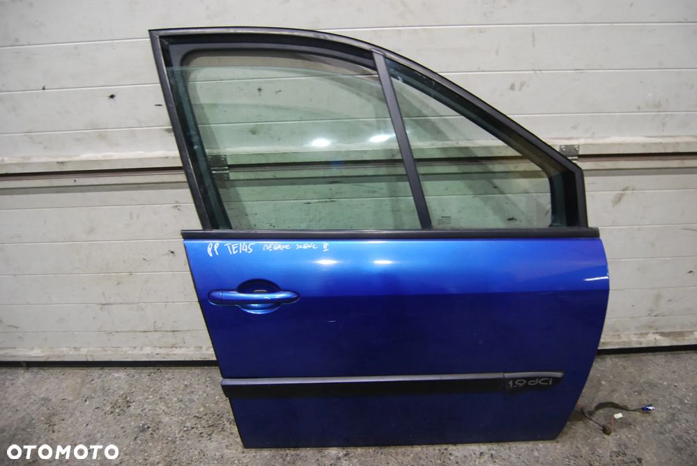 DRZWI PRAWY PRZÓD PRZEDNIE PRAWE RENAULT MEGANE SCENIC II TEI45 - 1
