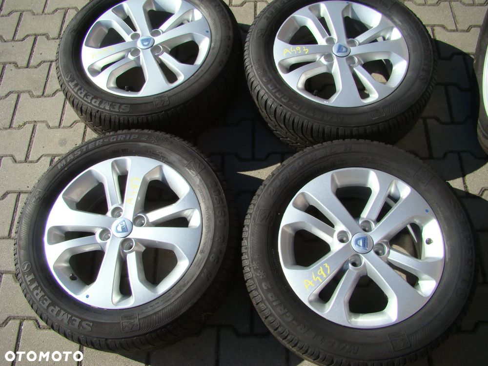 a493 4x100 6Jx16 Dacia Sandero Stepway Jogger opony zima 205/60 - 1