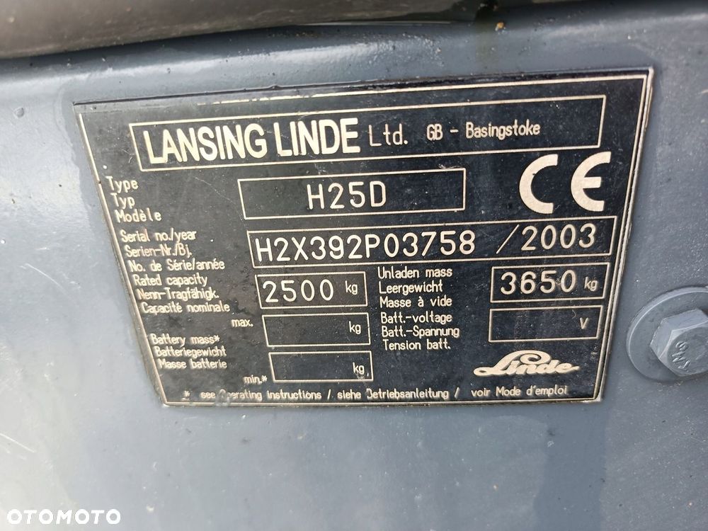 Wózek widłowy LINDE Widlak - 11