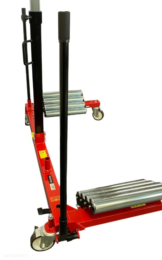 Transporter hydrauliczny do kół 1200 kg | Wózek do opon rolniczych i budowlanych - 11