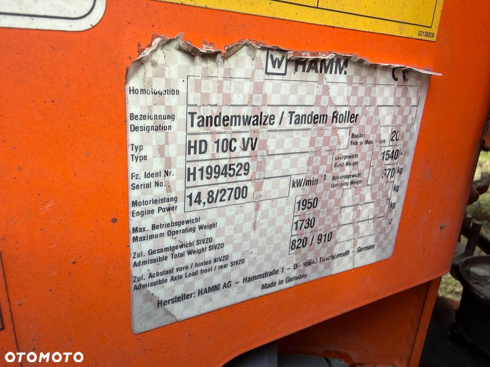 Hamm HD 10C VV - 5