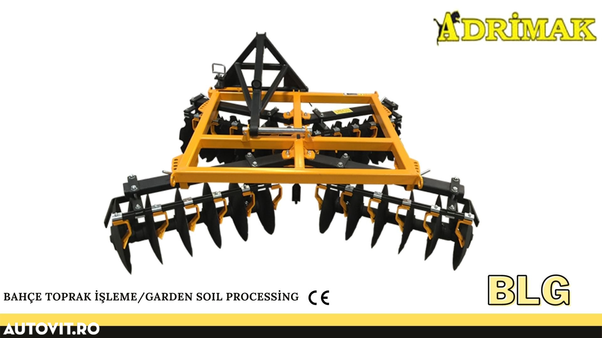 Altul Grape cu discuri in forma de X ADRIMAK, Model BLG X 16 - 2