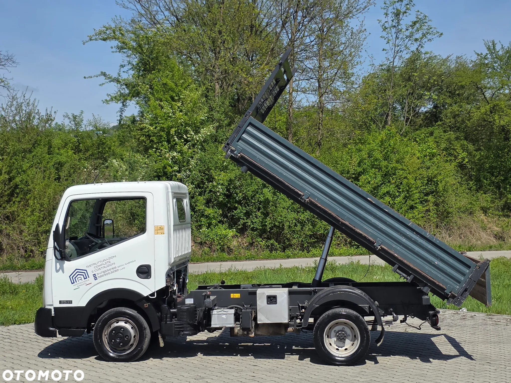 Nissan Cabstar 35.11 Wywrotka/Kiper 3-Stronny ! Oryginał ! Z Włoch  ! - 4