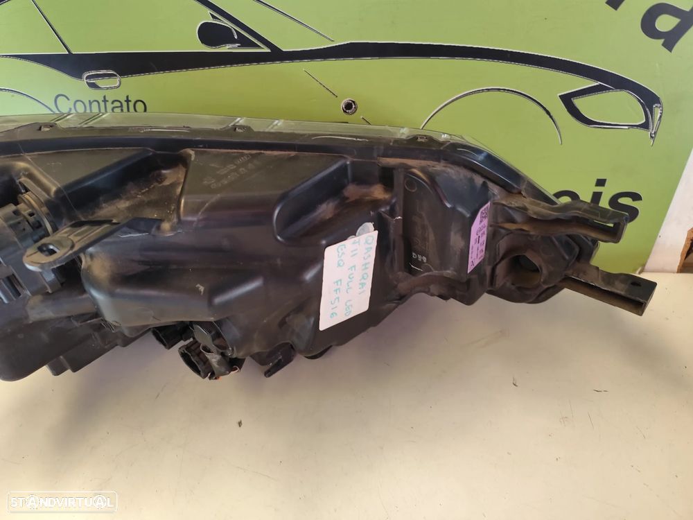 NISSAN QASHQAI J11 FAROL LED ESQUERDO - FF516 - 4