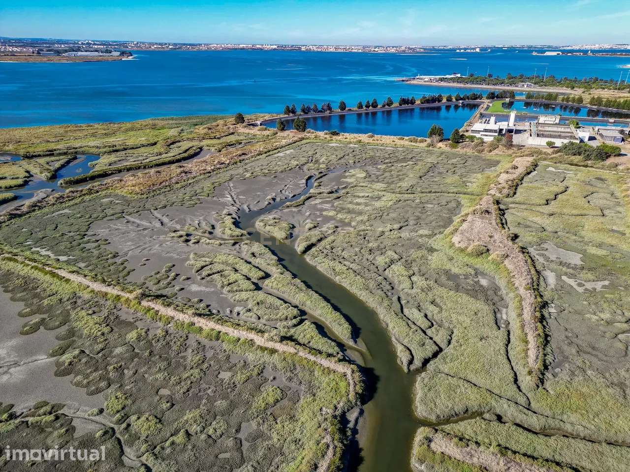 Terreno 20,18ha, Montijo - Seixalinho, para actividades de piscicultur - Grande imagem: 4/9