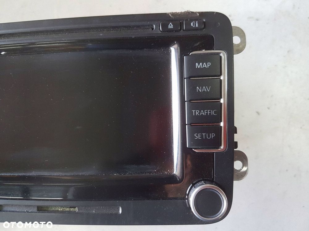 VW TOURAN II 2 10-15r GOLF VI PASSAT TIGUAN NAWIGACJA GPS RADIO 1T0035680B - 3