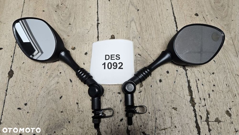 Lusterka uniwersalne Shin Yo z przegubem M10 czarne para homologacja - 1