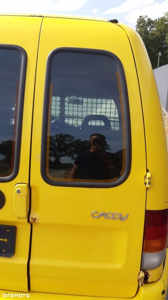 DRZWI TYLNE TYŁ PRAWE VW VOLKSWAGEN CADDY II 2 ŻÓŁTE - 1