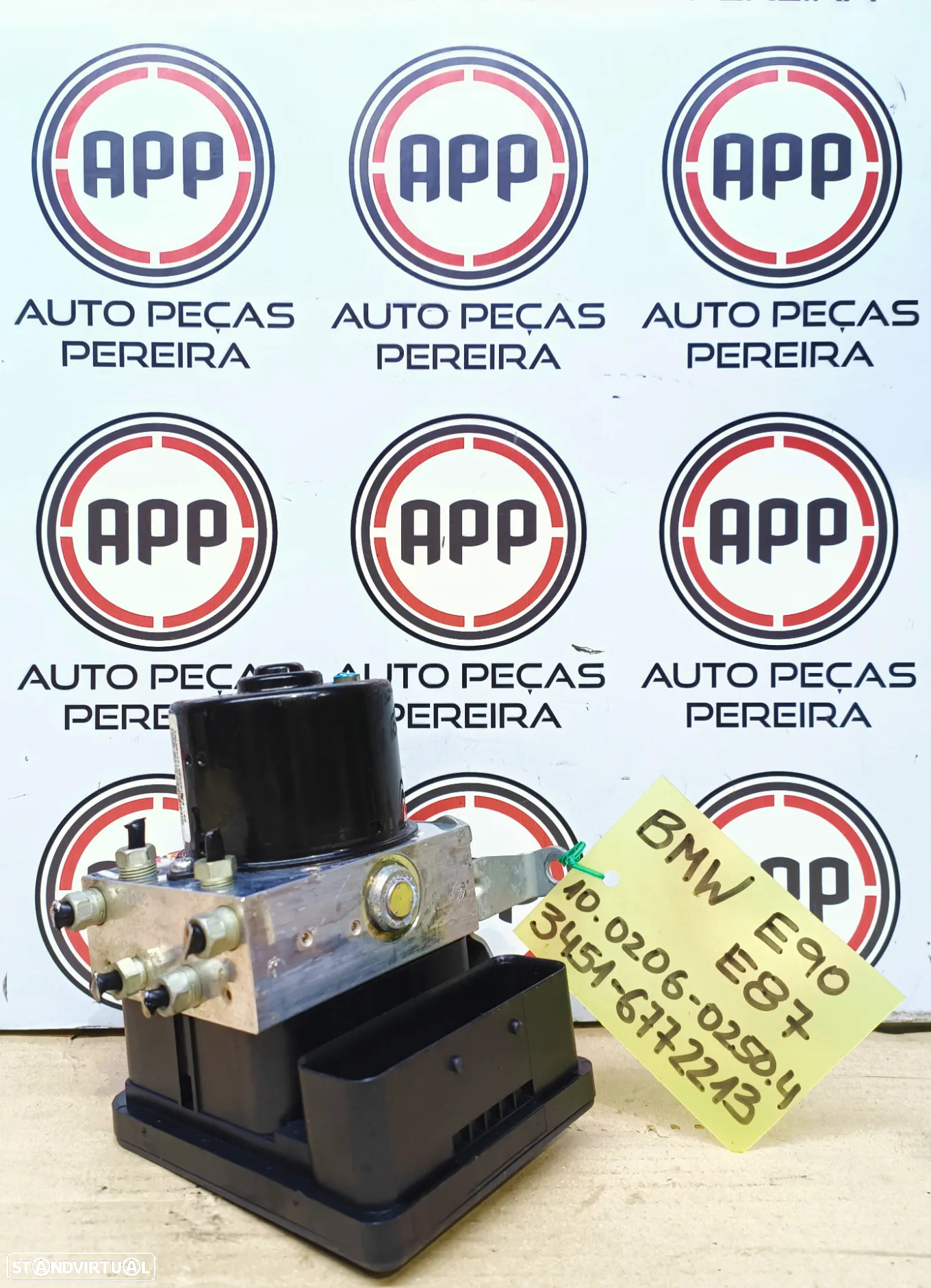 Módulos de abs BMW E81, E87, E90 referência 3451-6791521-01, 3451-6771486-01,  10.0206-0250.4,   34.516772213, 8200451505A. - 3