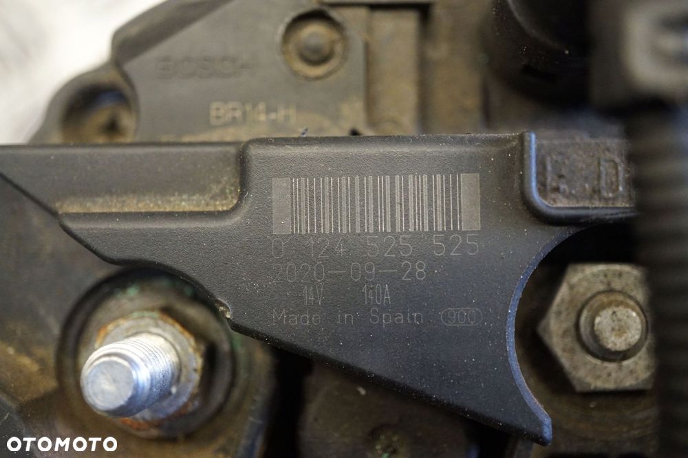 ALTERNATOR JETTA V 1.9 TDI 0124525525 140A VOLKSWAGEN 2005-2011 - 6