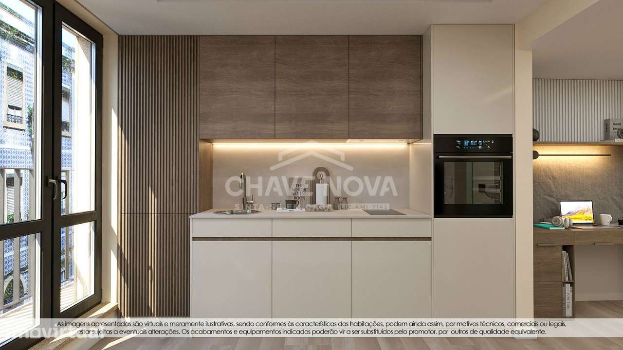 T1 Dúplex Novo em Santa Marinha (Zona Turística - Marginal de Gaia) - Grande imagem: 5/20
