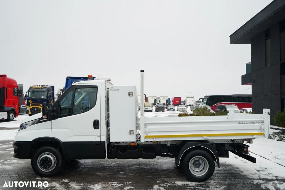 Iveco DAILY 70-180 / BASCULATOR SPATE 2.8 M / MTA: 7.0 T / BLOCARE PUNȚI / DUBLU / HI-MATIC - 13