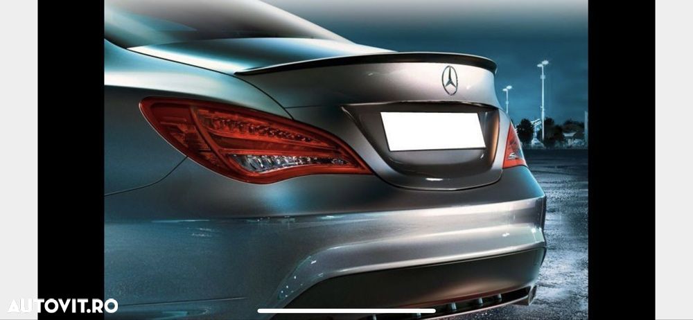 Eleron portbagaj pentru Mercedes CLA W117 AMG Look banda dublu adeziva gratis ⭐️⭐️⭐️⭐️⭐️ - 1