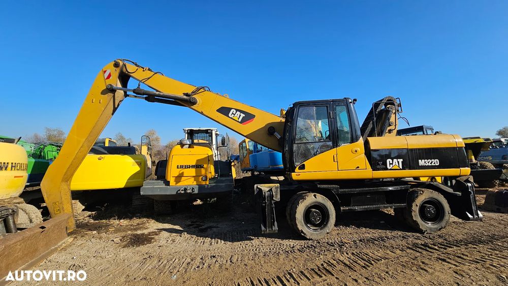 Caterpillar CAT M322 D Excavator pe roți - 3