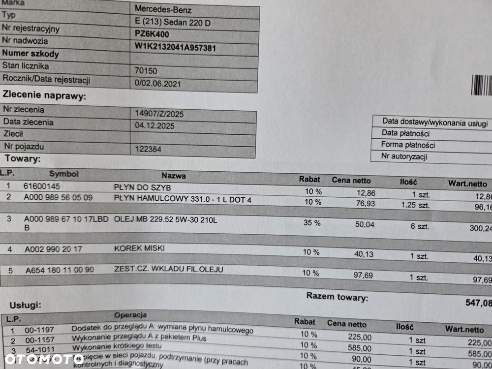 Mercedes-Benz Klasa E 220 d 9G-TRONIC Avantgarde - 23