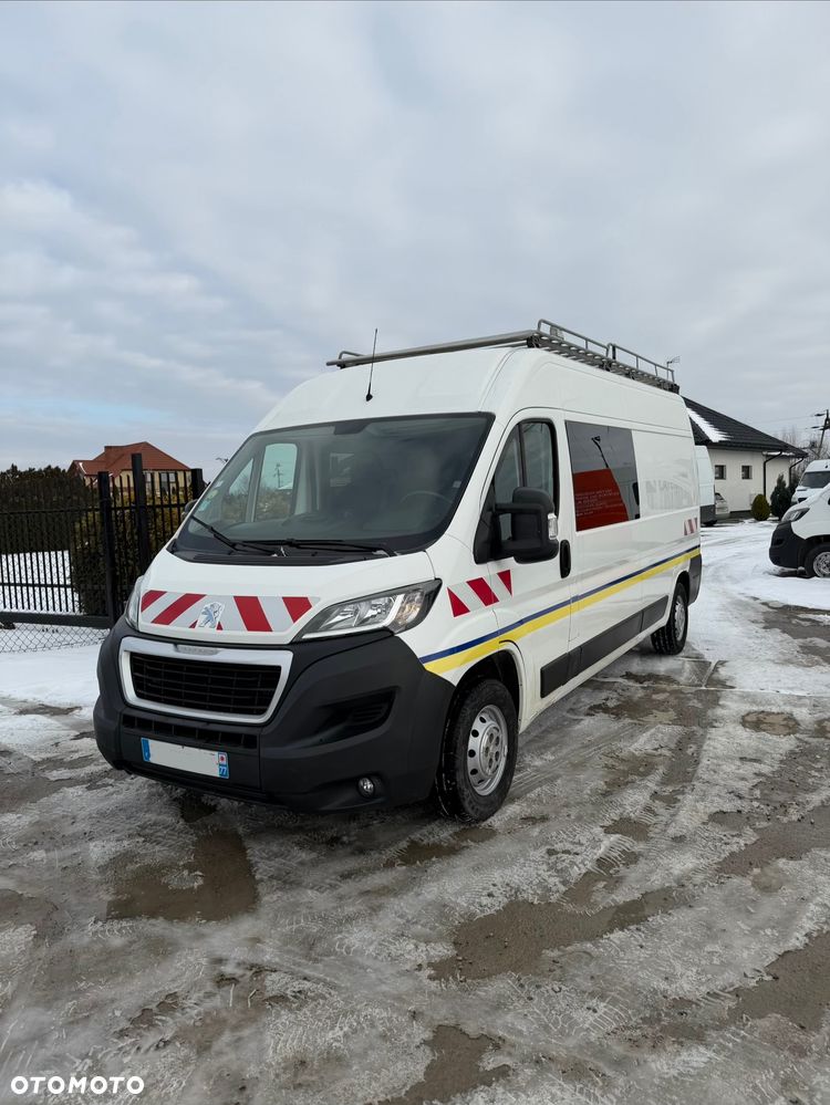 Peugeot Boxer, L3H2, BRYGADÓWKA, 7 miejsc, DOKA, tempomat, klima - 1