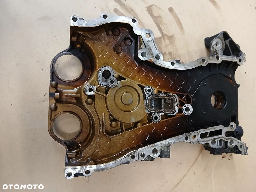 Opel Astra J 4 Corsa D Meriva B 1.4 16v T 1.4T pokrywa obudowa rozrządu dekiel pompa oleju 55562788 A14XER - 3