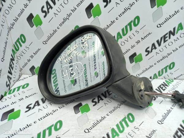 Espelho Retrovisor Esq Manual Chevrolet Matiz (M200, M250) - 1