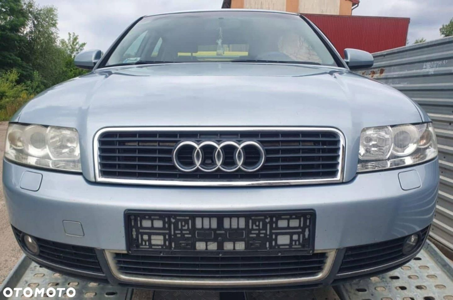 Audi A4B6 2003r. ZDERZAK PRZÓD PRZEDNI KOMPLETNY SEDAN - 4