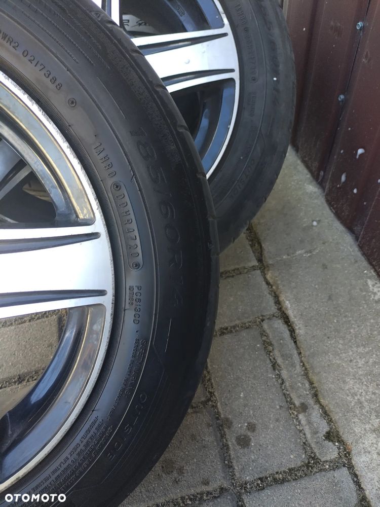 Komplet aluminiowych kół letnich  R14 185/60 - 9