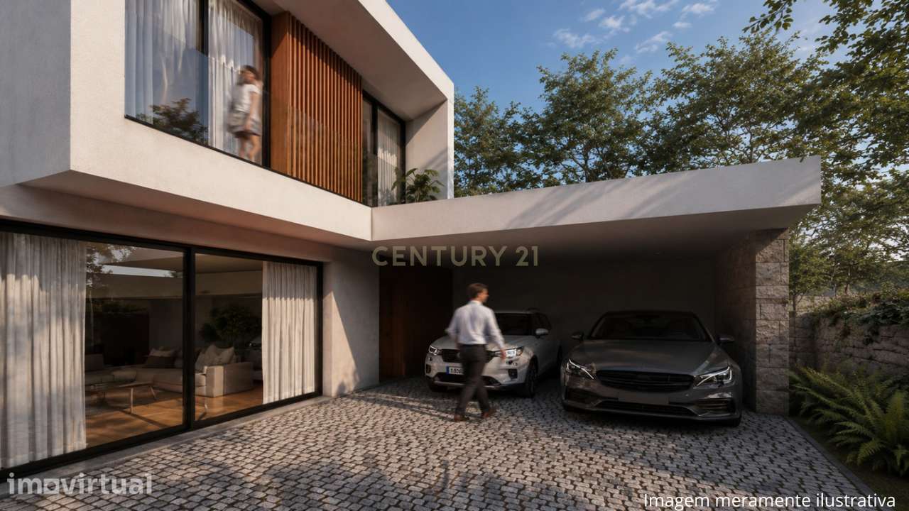 Terreno com projeto de arquitetura | Alfena - Grande imagem: 5/11