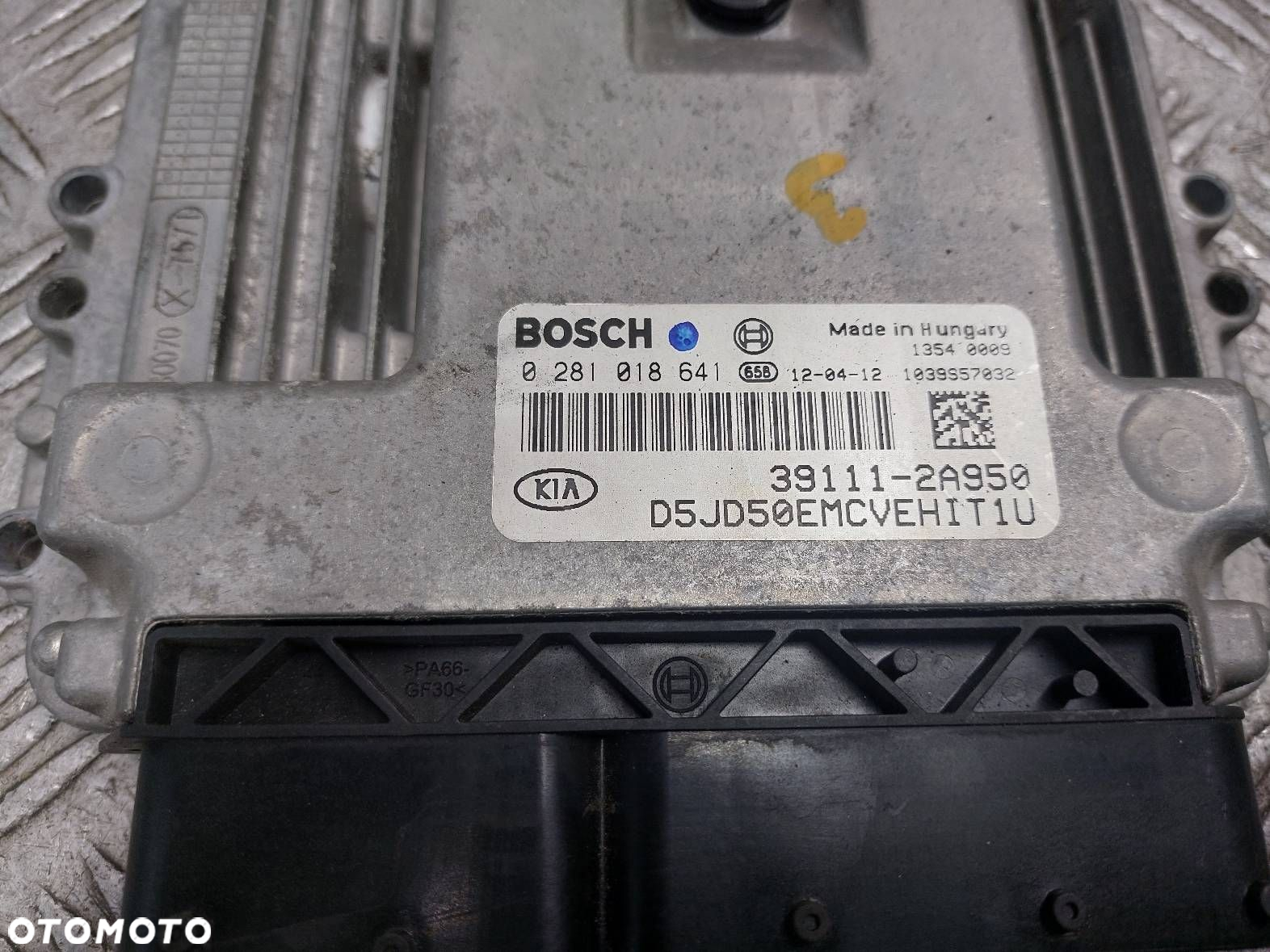 ZESTAW STARTOWY KIA CEED II 1.6 CRDI 39111-2A950 95420-2V000 - 2