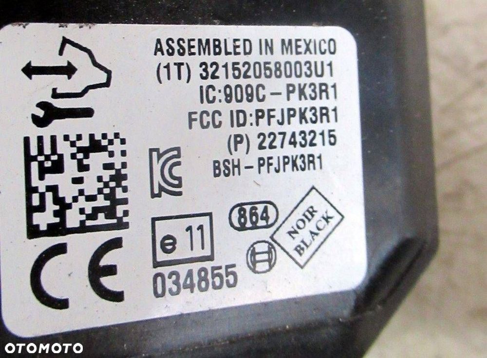 CHEVROLET CAPTIVA LIFT 2.2 STACYJKA KLUCZYK 909CPK3R1 - 3