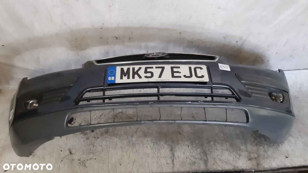 ^ ZDERZAK PRZÓD PRZEDNI FORD FOCUS MK.2 2 II H4 SZARY GRAFIT HALOGENY - 2