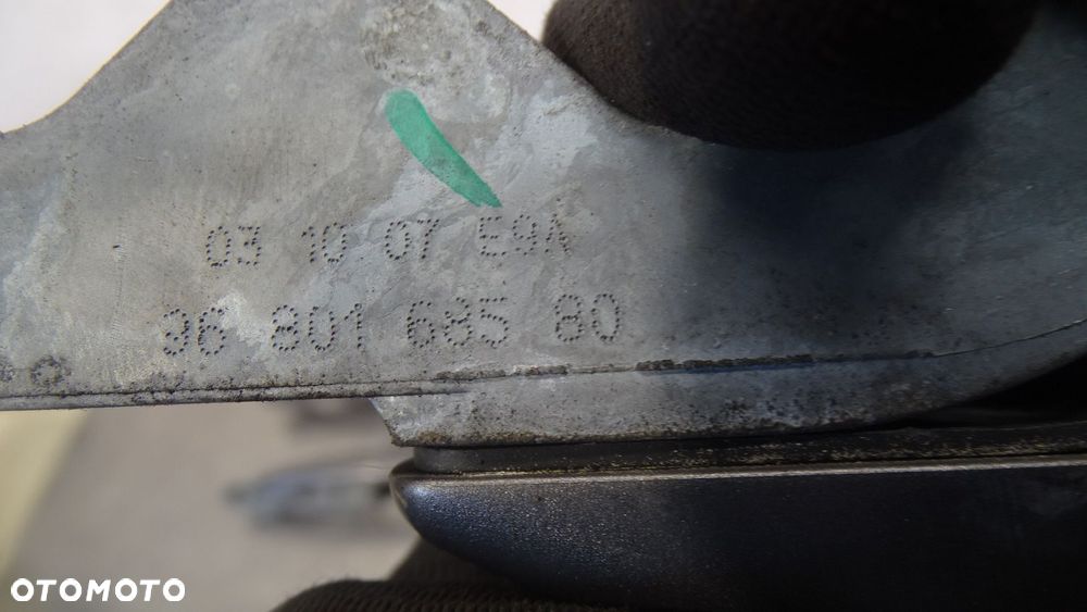 KLAMKA PRAWA PRZEDNIA ZEWNĘTRZNA PEUGEOT 207 1.6VTI SW - 5