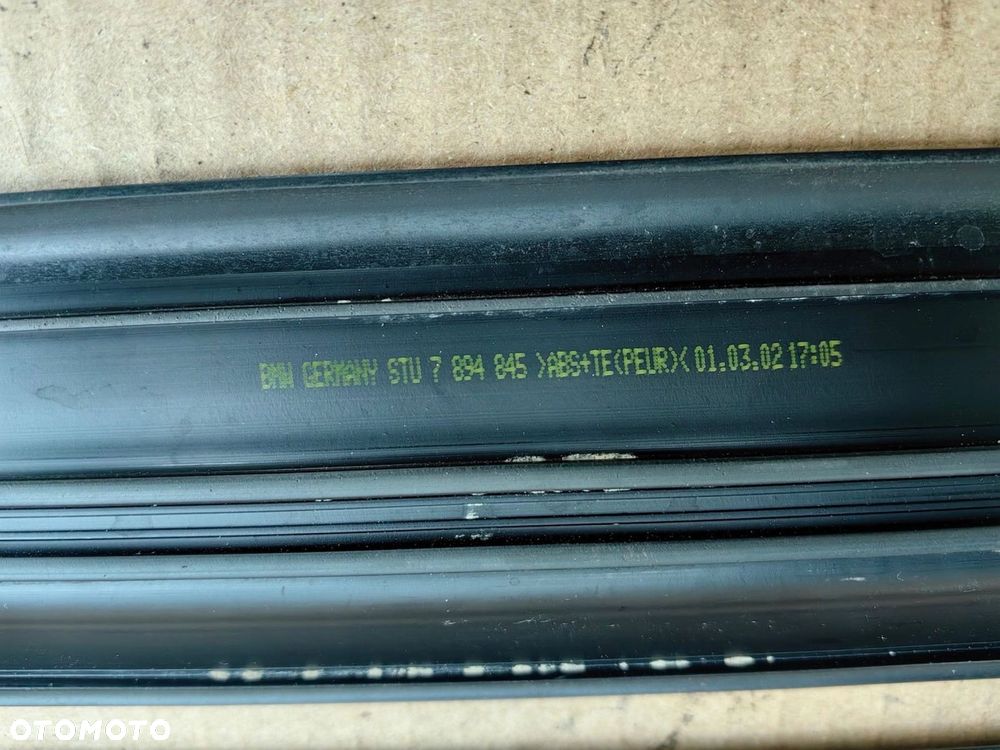 Listwy na progi progowe BMW 3 e46 compact INDYVIDUAL oryginalne - 7