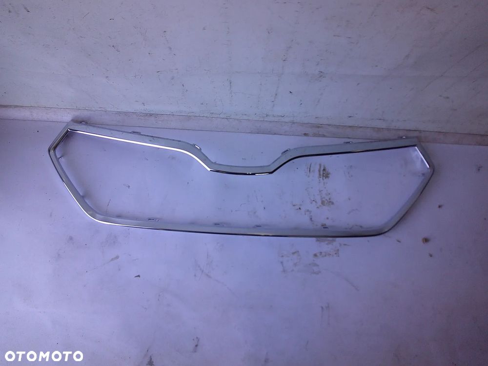 skoda fabia iii 3 lift chrom ramka grilla atrapy listwa oe - 1