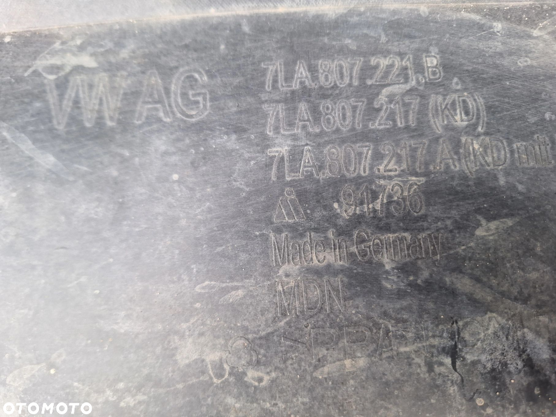 VW TRANSPORTER T6 LIFT 19- ZDERZAK PRZÓD PRZEDNI+WZMOCNIENIE GRILLA ORYG. 7LA807221B WYSYŁKA - 11