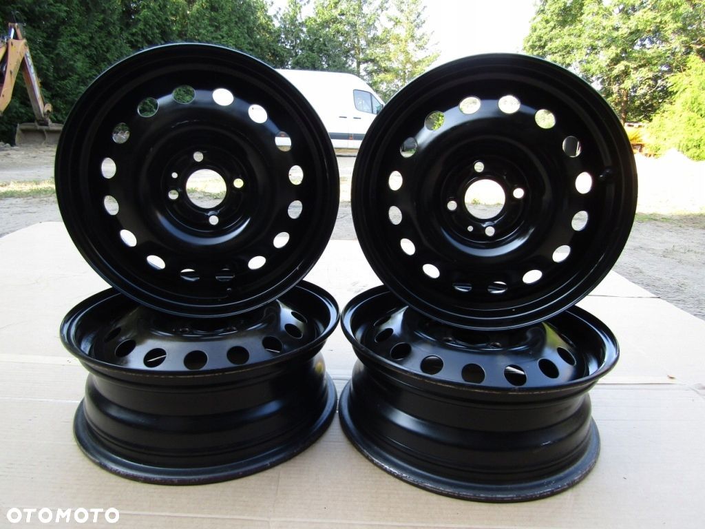 4x Felgi 15 Nissan Micra K12 K13 5,5j 4x100 ET50 / oryginał - 1