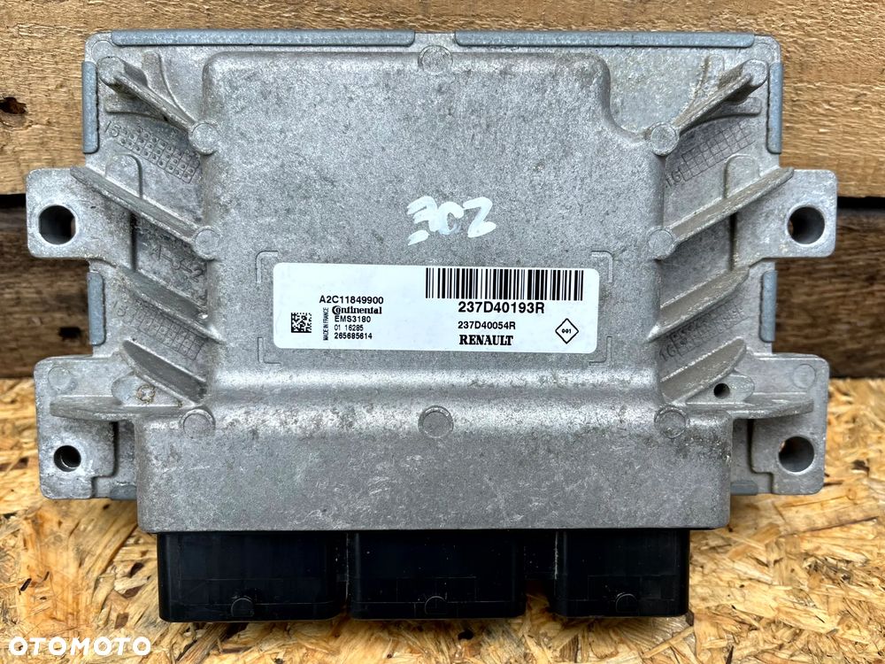 RENAULT ZOE KOMPUTER STEROWNIK SILNIKA 237D40193R 237D40054R A2C11849900