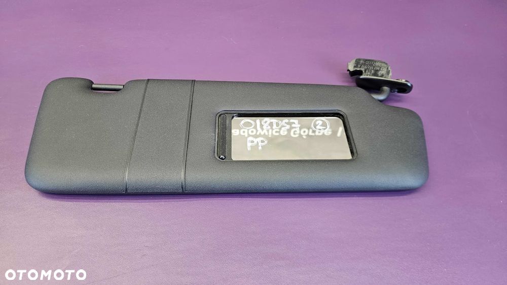 Daszek Słonecznik 8E0857551/551A 8E0857552/552A Czarne S-Line Osłona Przeciwsłoneczna Komplet Podświetlanie AUDI A4 B6 B7 - 22