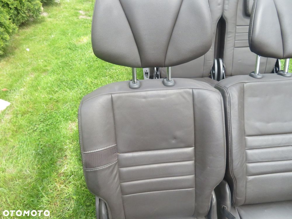 FOTELE FOTEL PRZEDNI LEWY PRAWY KANAPA WNĘTRZE SCENIC GRAND III PH1 SKÓRA GRZANE RENAULT 2009-2013 - 12
