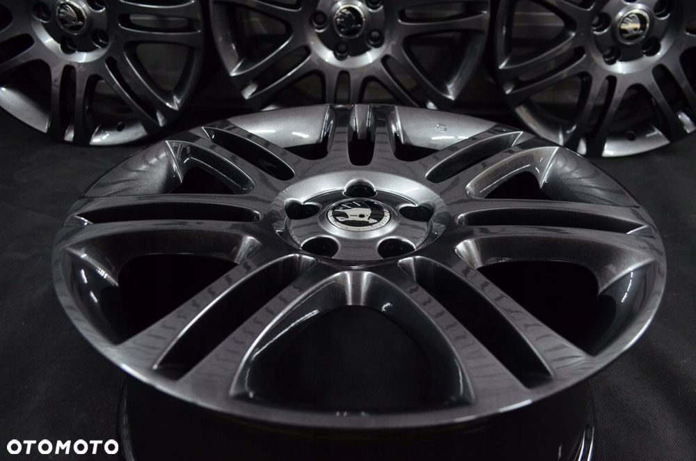 Felgi 5x112 R18 SKODA Octavia Superb Karoq Kodiaq ORYGINAŁ - 7