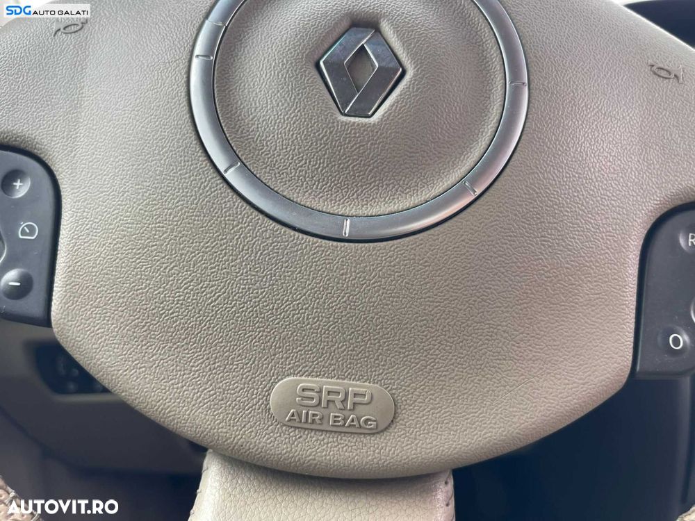 Airbag de pe Volan Modelul cu Comenzi Crem Bej Renault Megane 2 2002 - 2008 [B4540] - 2