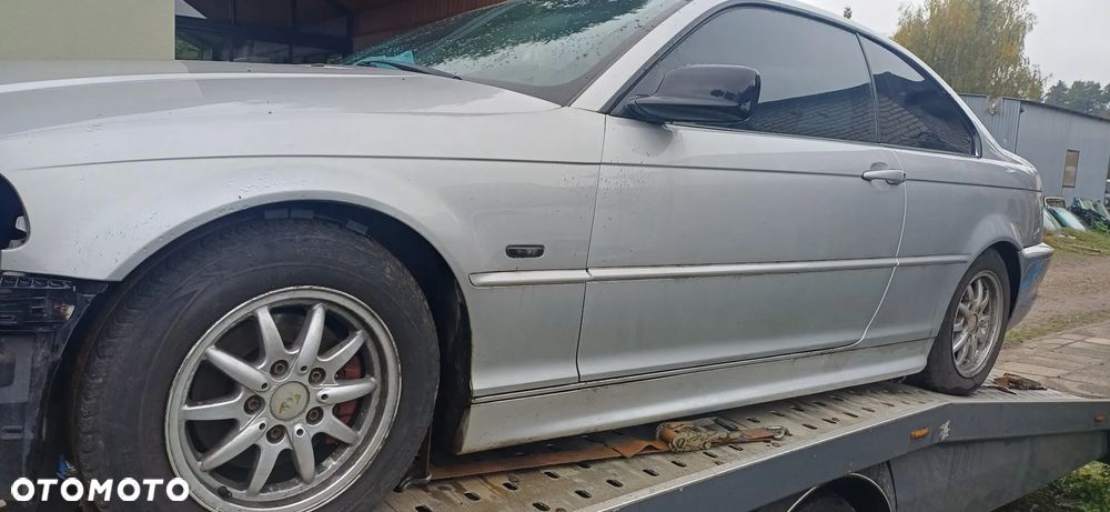 BMW e46 COUPE MPAKIET ZDERZAK tył TITANSILBER - 3