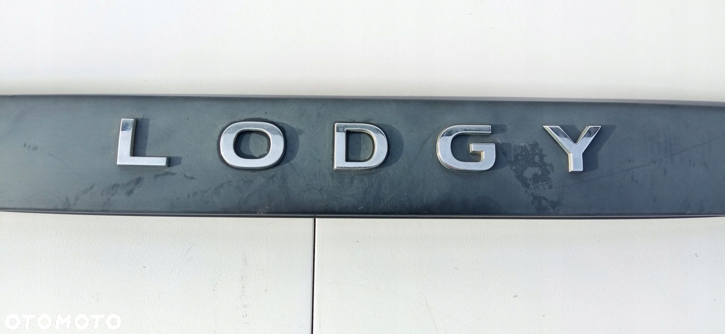 DACIA LODGY 12- BLENDA LISTWA KLAPY BAGAŻNIKA TYŁ 848105542R - 3