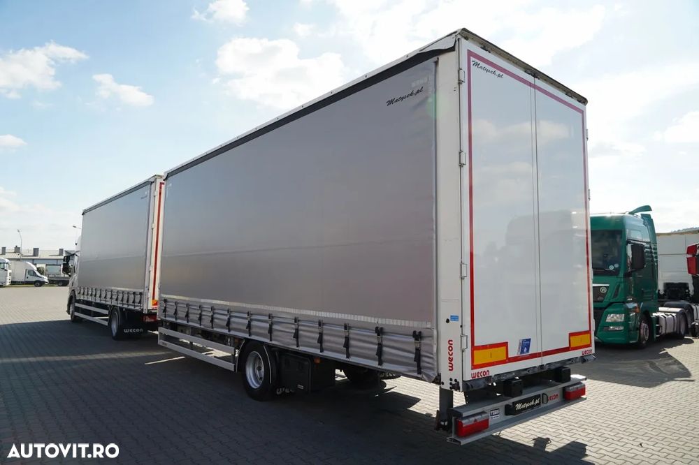 Scania P 280 / TANDEM / 4X2 / MEGA / I-PARK COOL / REMORCA WECON / SAF / - 5
